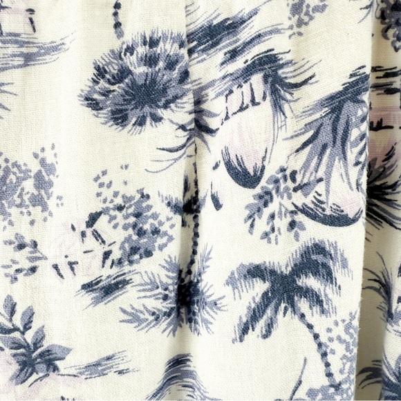 ABERCROMBIE & Fitch Linen-blend Tailored Shorts  Tropical Medium - Picture 6 of 7